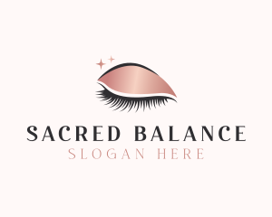 Beauty Cosmetic Lashes logo design