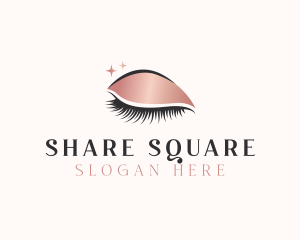 Beauty Cosmetic Lashes logo design