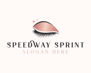 Beauty Cosmetic Lashes logo design