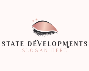 Beauty Cosmetic Lashes logo design