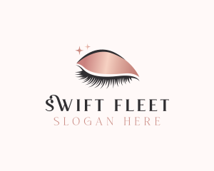 Beauty Cosmetic Lashes logo design