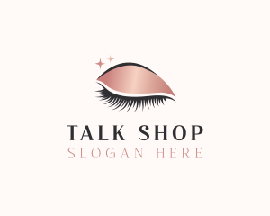 Beauty Cosmetic Lashes logo design