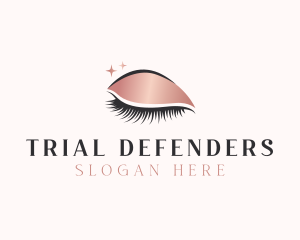 Beauty Cosmetic Lashes logo design