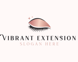 Beauty Cosmetic Lashes logo design