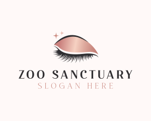 Beauty Cosmetic Lashes logo design