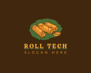 Spring Roll Cuisine logo design