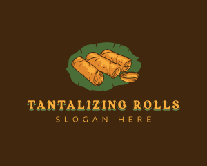 Spring Roll Cuisine logo design