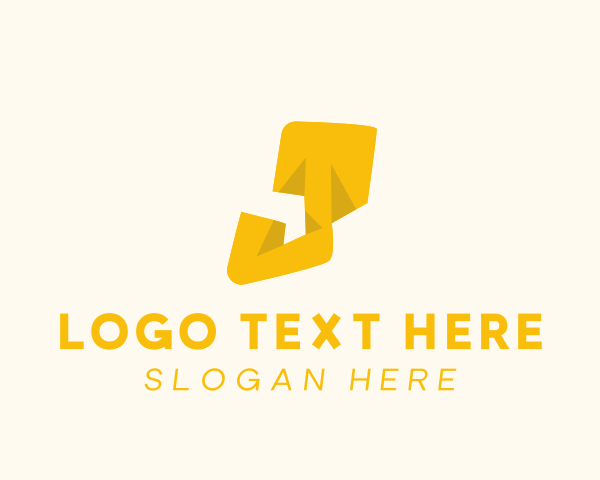 Yellow logo example 2