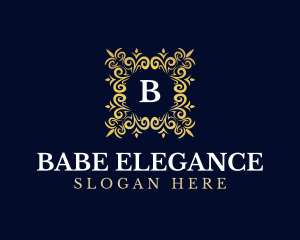 Vintage Ornamental Luxury logo design