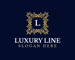 Vintage Ornamental Luxury logo design