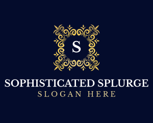 Vintage Ornamental Luxury logo design