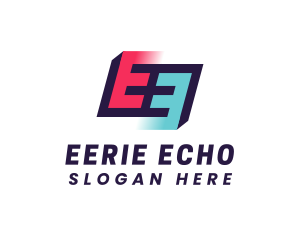 Gaming Tech Letter EE logo design