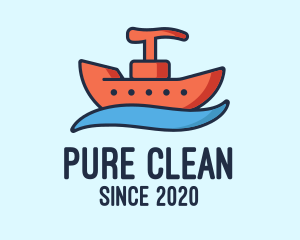Liquid Sanitizer Boat logo