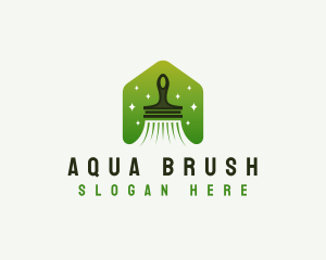 Paint Brush Remodeling logo design