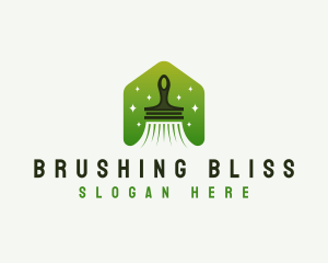 Paint Brush Remodeling logo design