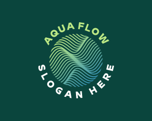 Surf Water Wave logo