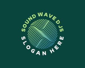 Surf Water Wave logo design