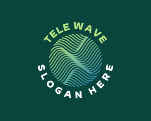 Surf Water Wave logo design