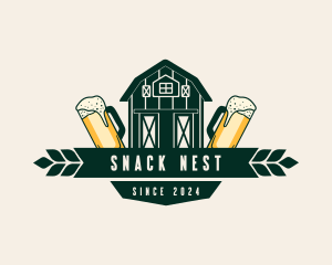 Brewery Barn Beer logo design