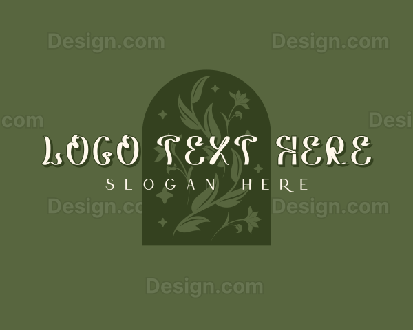 Organic Nature Leaf Business Logo