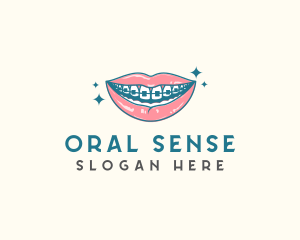 Dental Teeth Brace logo