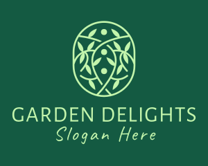 Green Vine Garden logo design