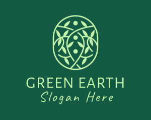 Green Vine Garden logo design