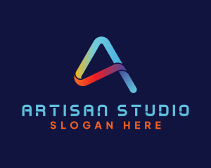 Creative Studio etter A logo design