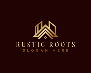 Luxury Real Estate Architecture Logo