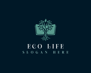 Life Tree Book logo design