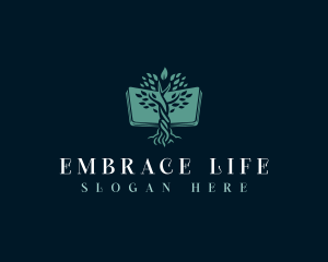 Life Tree Book logo design