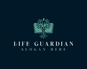 Life Tree Book logo design