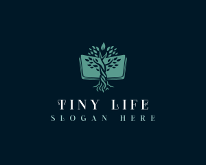 Life Tree Book logo design