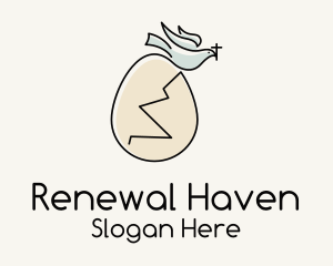 Holy Egg Dove logo