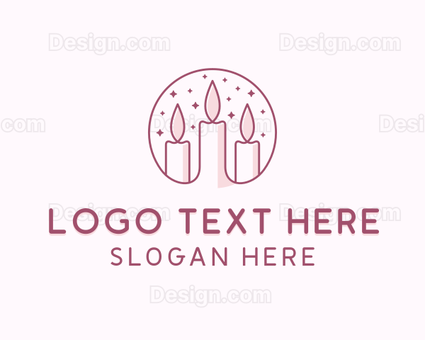 Candle Spa Decor Logo