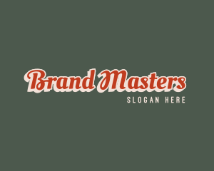 Branding Cursive Business logo