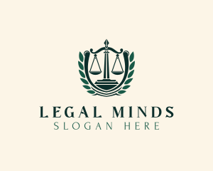 Lawyer Justice Scale logo