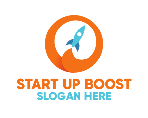 Startup Launch Rocket logo
