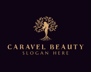 Beauty Wellness Woman logo design