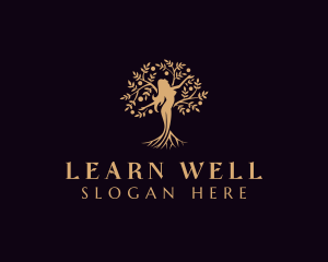 Beauty Wellness Woman logo design