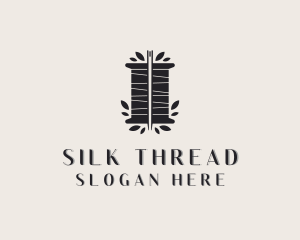 Sewing Thread Needle logo design