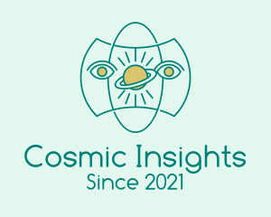 Astrology Planet Eyes  logo design