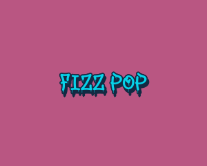 Funky Pop Graffiti logo design