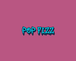 Funky Pop Graffiti logo design