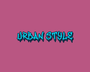 Funky Pop Graffiti logo design