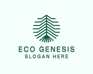 Eco Tree Wellness logo design