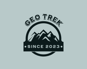 Mountain Peak Hiking logo design