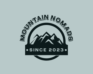 Mountain Peak Hiking logo design