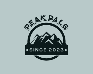 Mountain Peak Hiking logo design