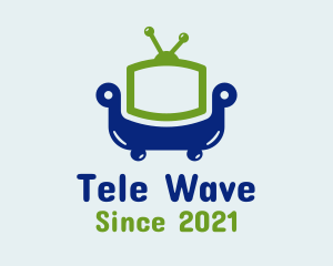 Tech Television Armchair logo design